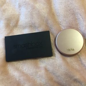 Smashbox mini eyes and Tarte travel blush